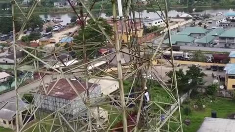 Nigerian Man Achieves Guinness World Record For Most Steps Climbed On Ladder With Ball On Head