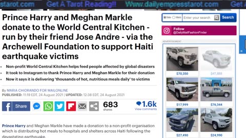 Harry + Meghan (Archwell) support fake meat