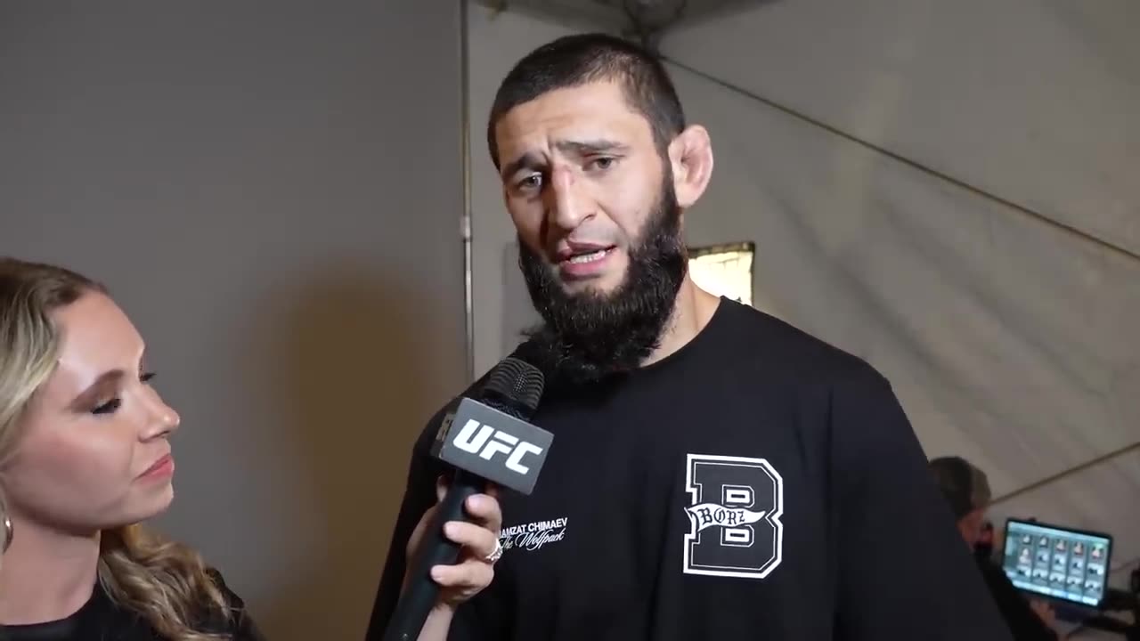 Khamzat Chimaev - "He made me a better fighter Today"