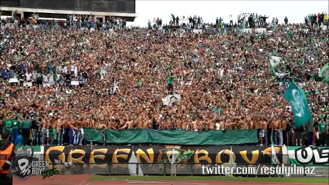 #Tribün Curva Sud - Raja Casablanca (FAS)