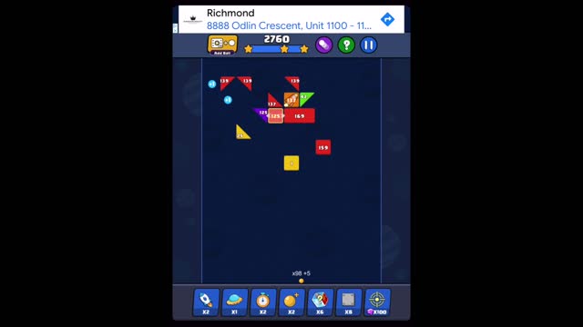 Bricks Ball Crusher Level 462 walkthrough