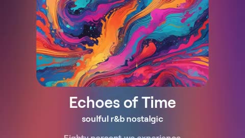 Echoes of time