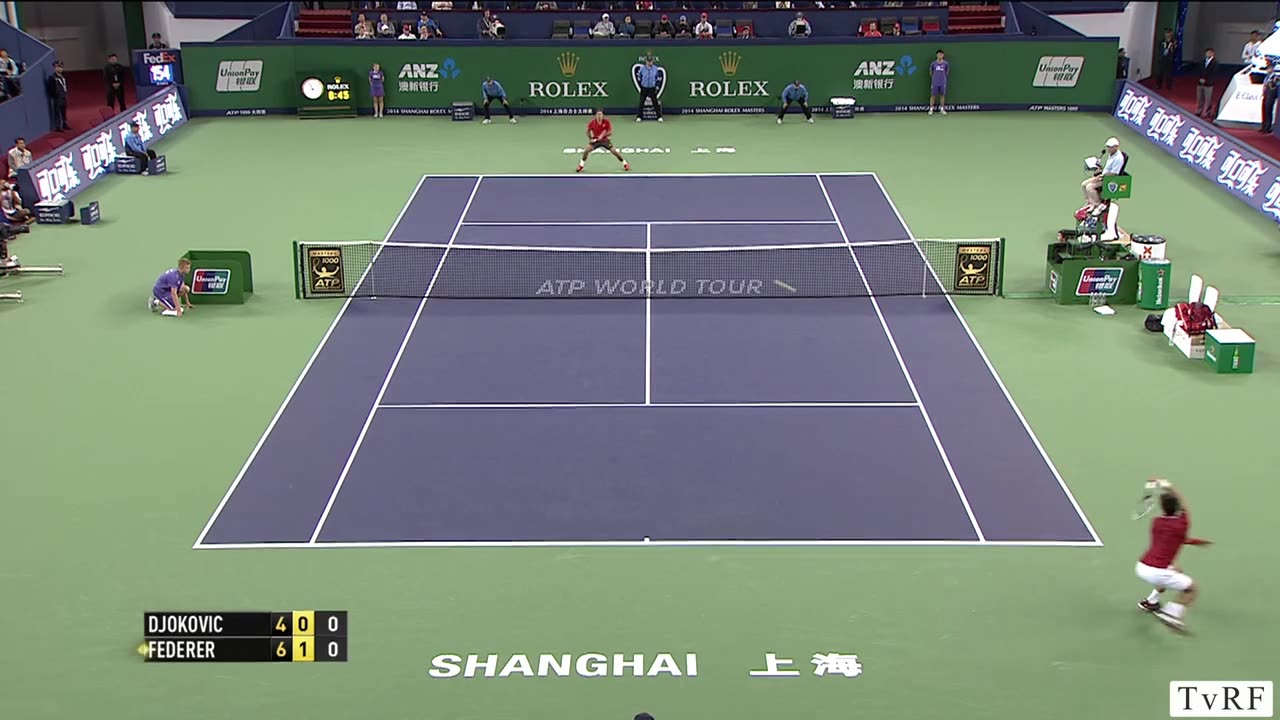 Federer - Djokovic | Shanghai 2014 SF