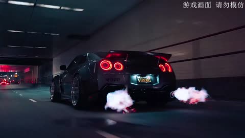Love the night - fire breathing monster! Have you recognized the car yet?