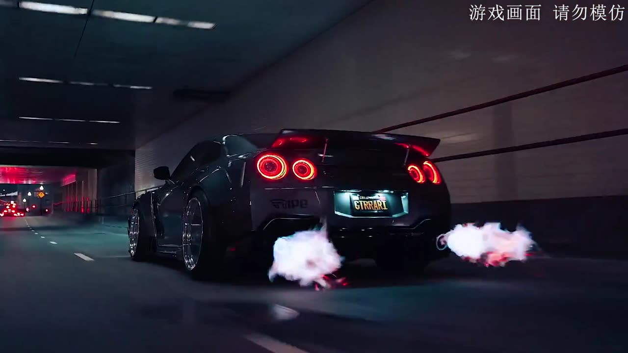 Love the night - fire breathing monster! Have you recognized the car yet?