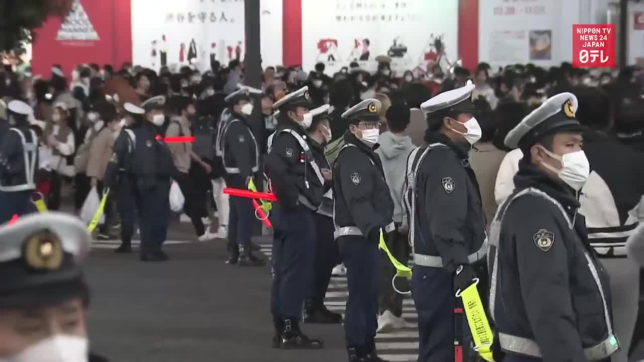 Tokyo police up alert in Shibuya following Itaewon incident