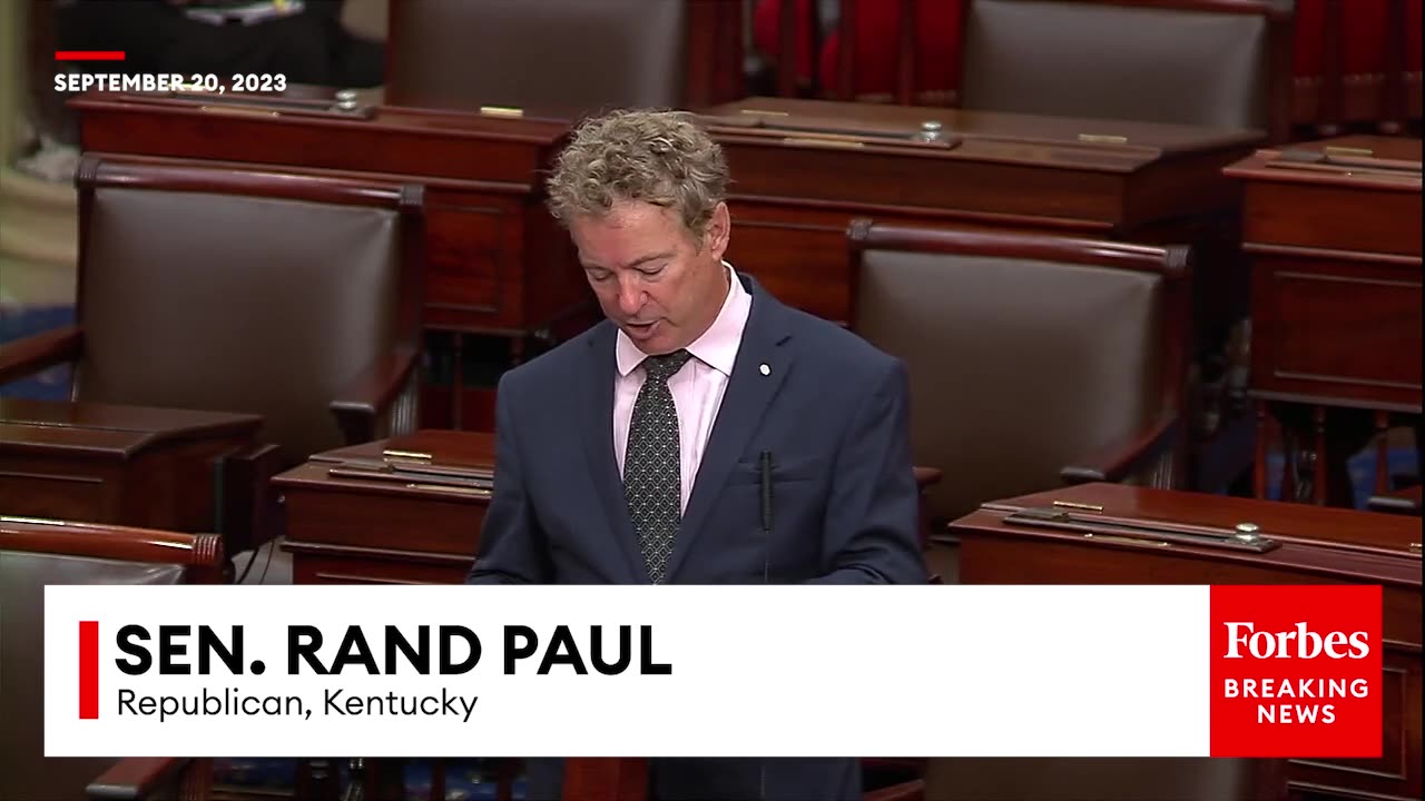 Rand Paul: we cannot save Ukraine by dooming the US economy