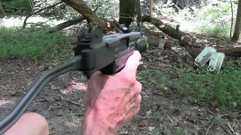 Mini Uzi .45 ACP Close-up