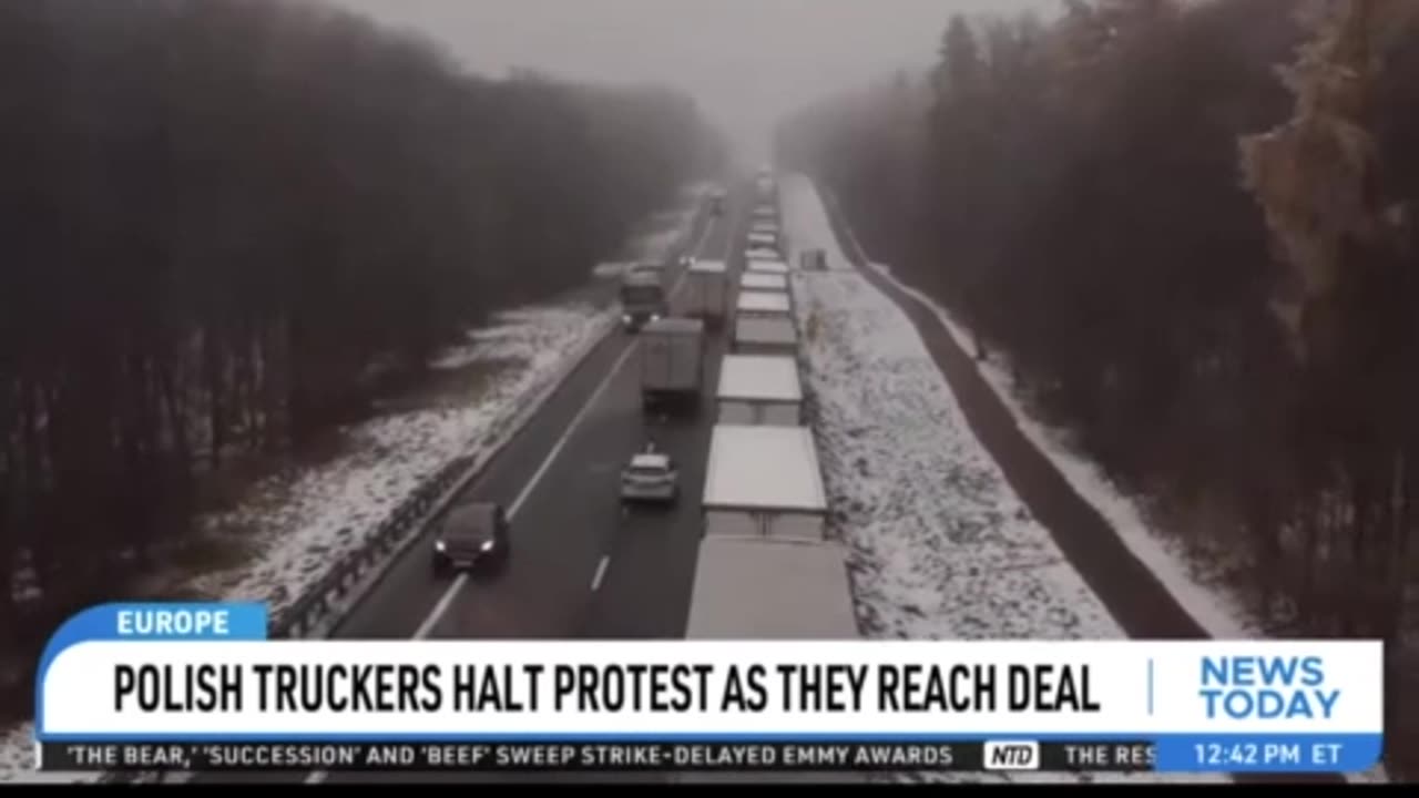 Polish truckers halt protest as they reach deal