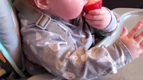 he didn't realised strawberry was sour