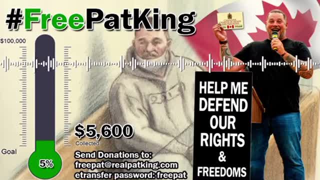 Pat king is in good spirits