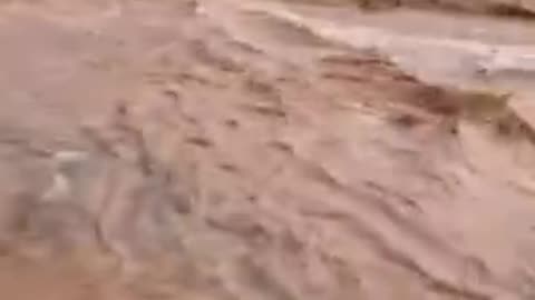 MASSIVE FLOODS DUE TO EXTREME RAINFALL IN RAMBLA DE ESPINARDO OF MURCIA PROVINCE, SPAIN.mp4