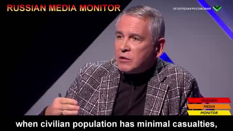 awmaker argues strikes against Ukraine are meant to express Russia's hatred towards Ukrainians.