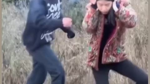 Moments Before Her Face Melted