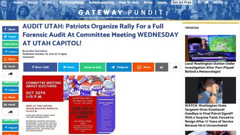 The Gateway Pundit - October 2021: Week 3