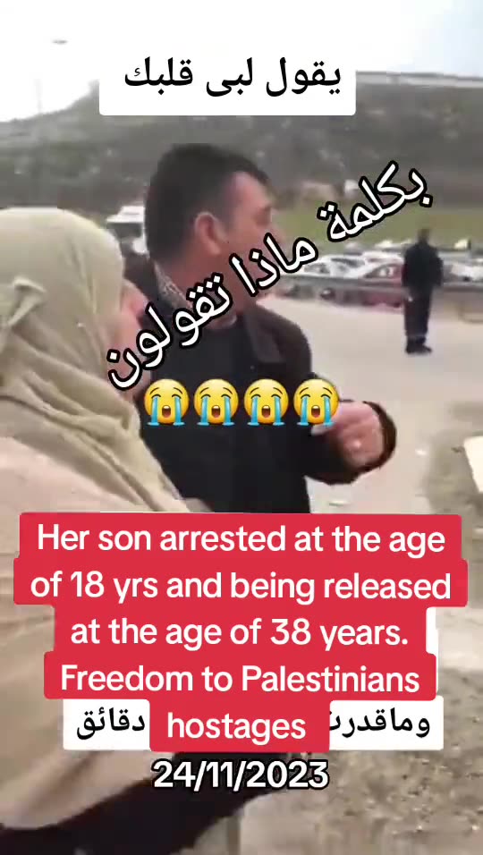 ALGAMDULILAAH-PALESTINIAN MUM REUNITE WITH SON 20 YEARS LATER
