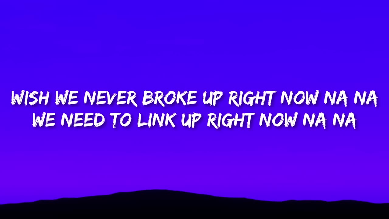 Akon - Right now (Lyrics) (Right Now Na Na)