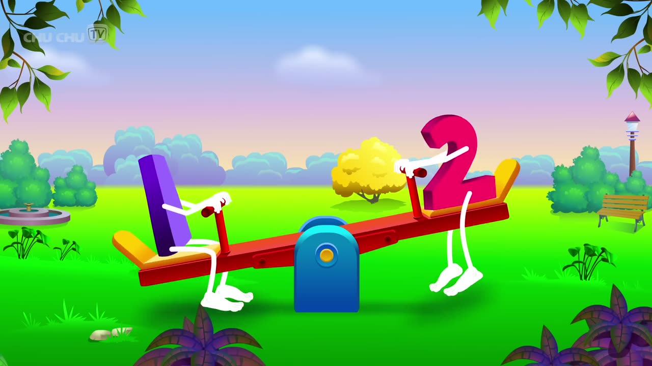 ChuChu TV Numbers Song - NEW Short Version - Number Rhymes For Children