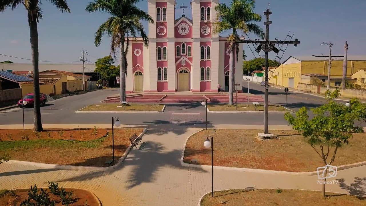 Cidade de CORDISBURGO - Minas Gerais, Brasil, aqui começa o sertão