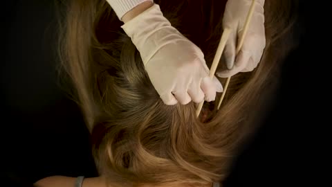 ASMR Scalp Exam 