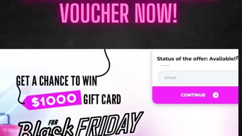 Grab Your Black Friday Voucher Now!