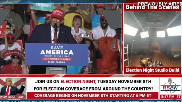 Trumps closing speech in Miami 11.06.22