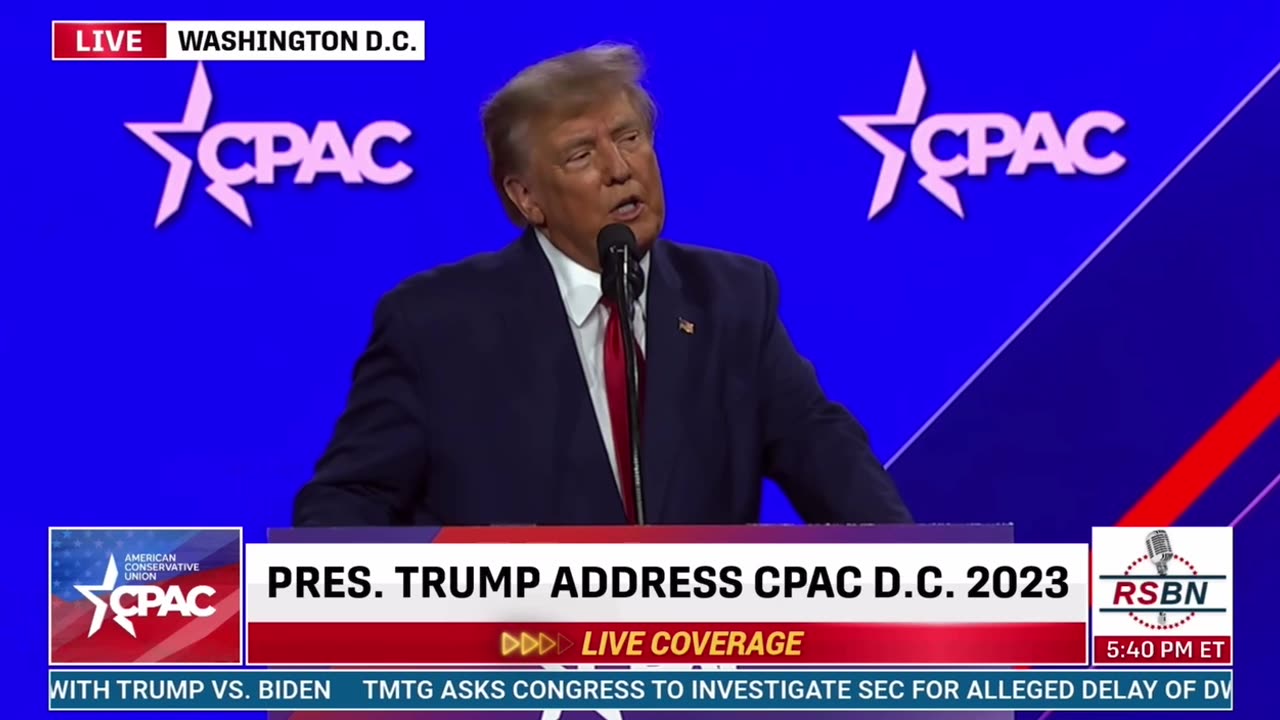 DJT: “Our enemies are desperate to stop us because they know we are the only ones that can stop them