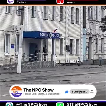 Russian Flag Flown At Police Station In Melitopol Ukraine