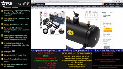 2022-02-09 17:00 EST - Freedom Rings: with Pamphlet Anon