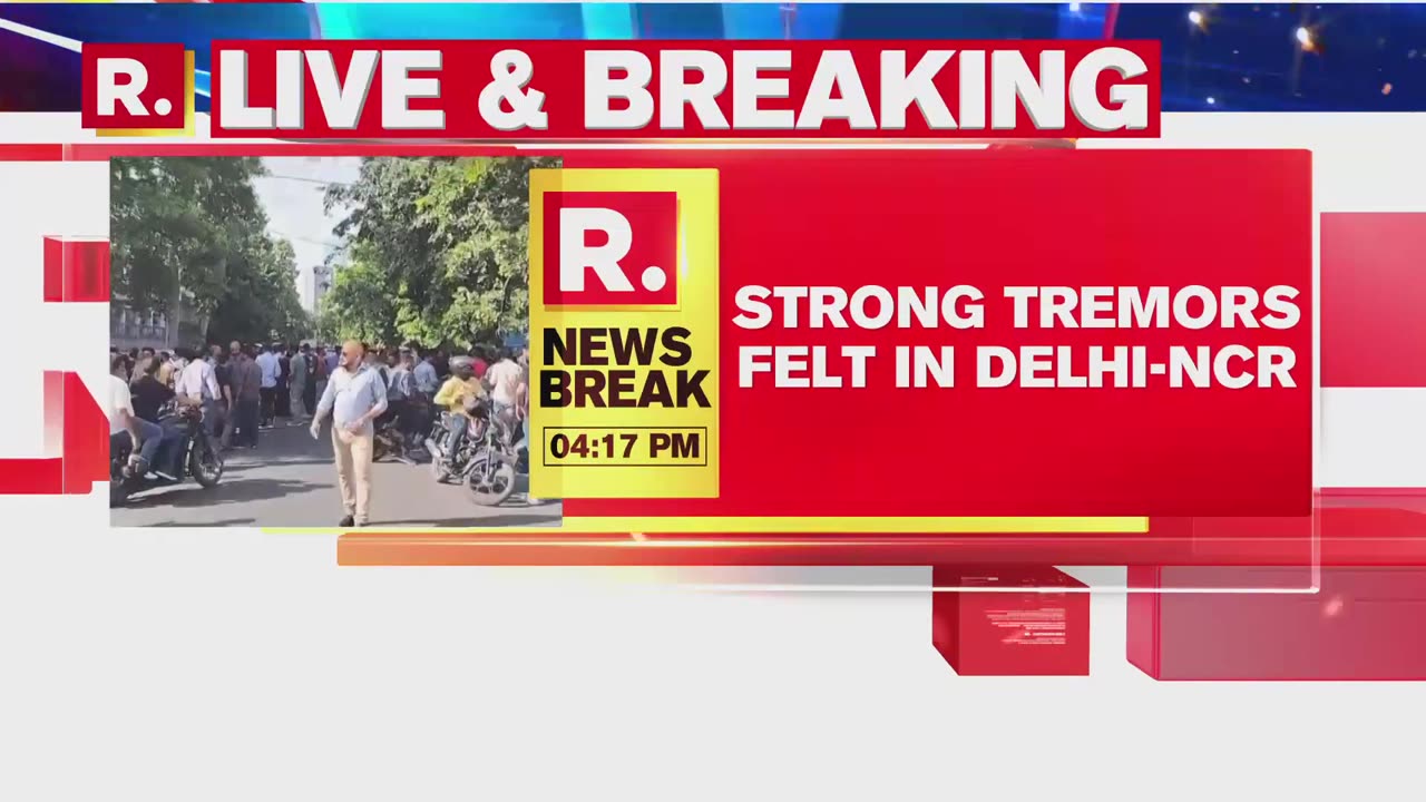 Earthquake in Delhi-NCR: Strong Tremors Felt In National Capital