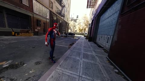 First Person Miles Morales Meets Spider-Man