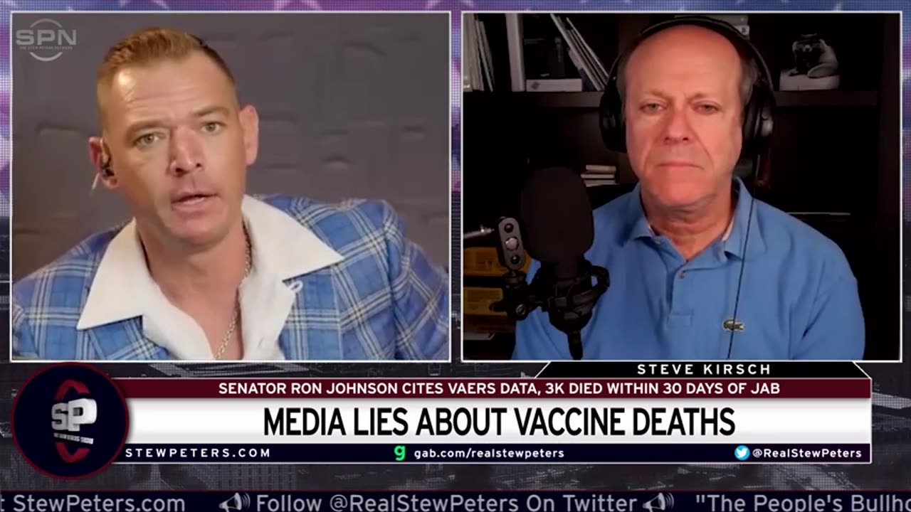 Steve Kirsch To Speak At Restore Freedom Rally: Media Lies To Cover Up VAERS Vaxx Death Data