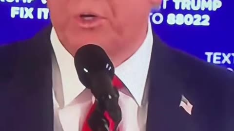 Trump speaks helping Victims of migrant crime