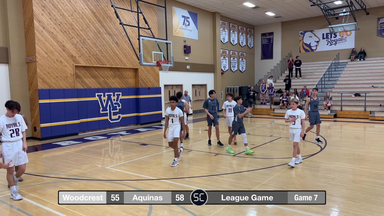 WC JVB 22/23 - WC vs Aquinas II