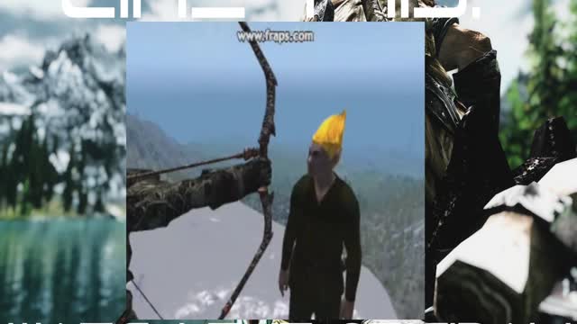 Triumphant execution of the Adoring Fan in Skyrim