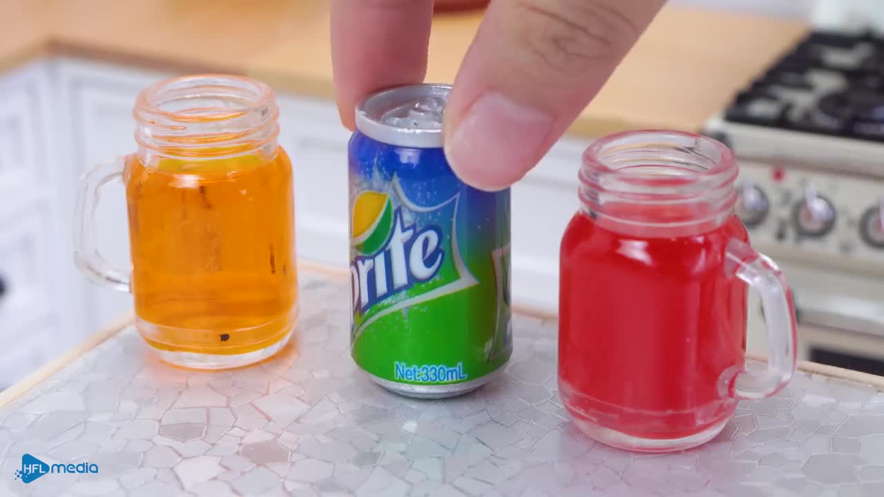 Homemade Miniature Gummy Bear Candy Recipe _ ASMR Cooking Mini Food & Satisfying Video