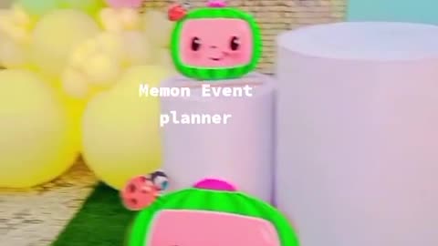 Beautiful birthday decorations