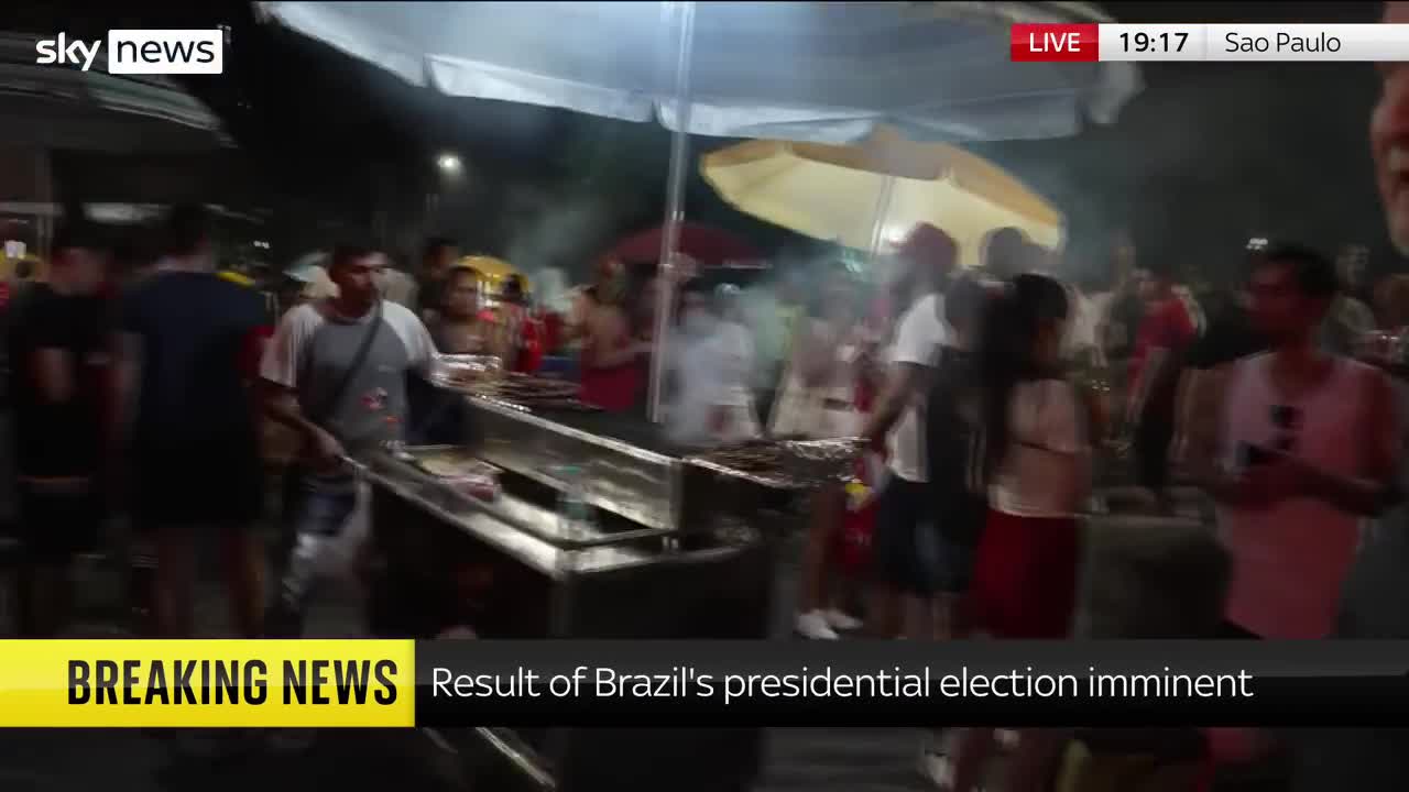 Lula supporters jubilant in Sao Paulo as they smell victory