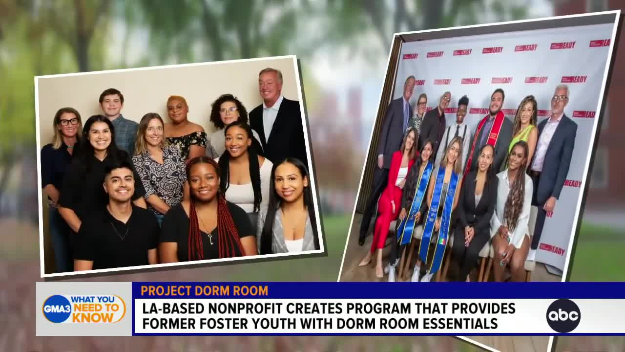 Program provides college-bound former foster youth with dorm essentials