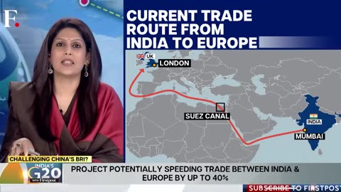 Historic India -Middle East ,EU corridor launched