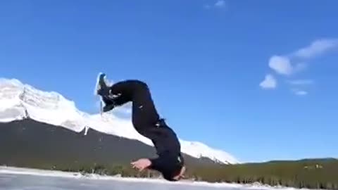 amazing skating skill