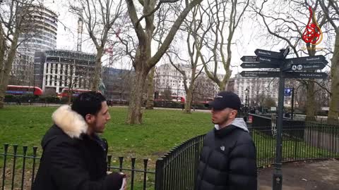 Brother shamsi in Speakers corner