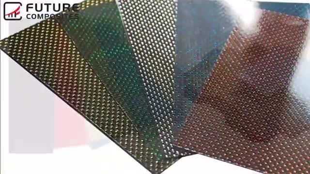 Custom Size Color Weave Carbon Fibre Sheets Supplier China