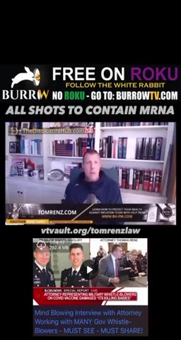 ALL CHILDHOOD VACCINES TO NOW CONTAIN MRNA. Tom Renz