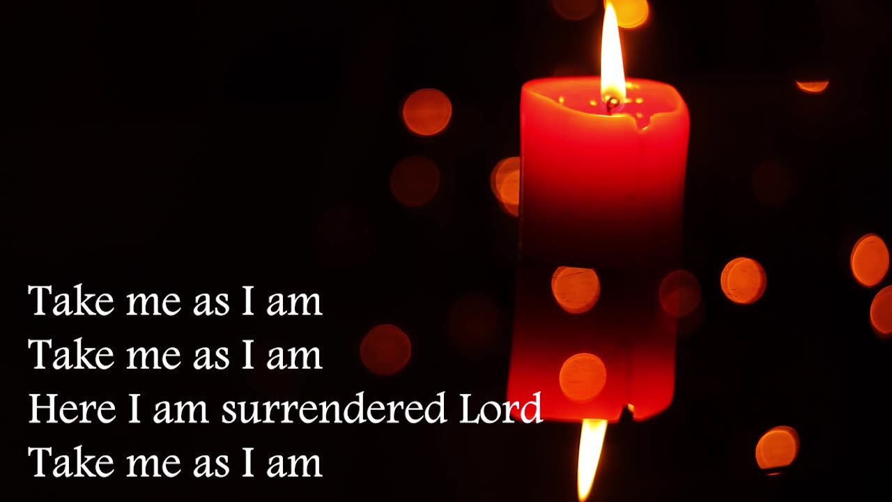 Brooklyn Tabernacle Choir - Take Me As I Am (karaoke w/ lyrics)