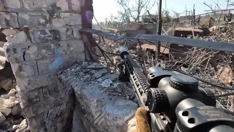 Russians move for cover where Ukrainians Already Are