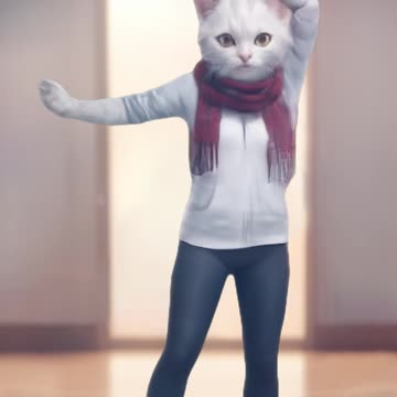 cute cat #catdance