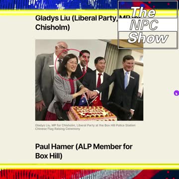 Aussie PoIice Raised Flag of CHlNA In 2019 🟠⚪🟣The NPC Show