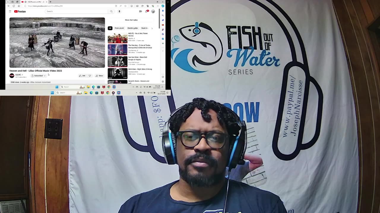 Liliac Heaven And Hell Reaction