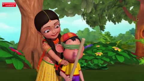 Aakesi Pappesi song | Telugu Rhymes for Children | Infobells